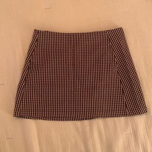 Urban Outfitters Plaid Mini Skirt